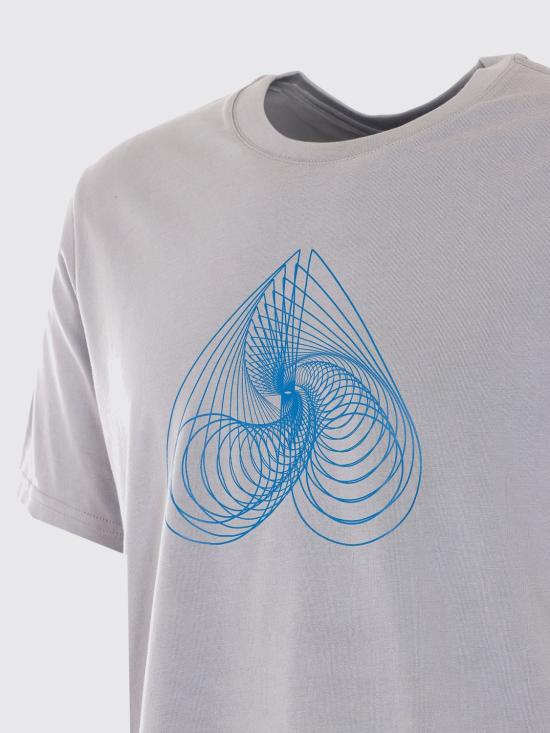 26SS 무스너클 반팔 티셔츠 M16MT733 1892 Grey - MOOSE KNUCKLES