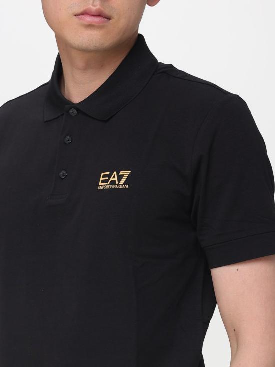 26SS 엠포리오 아르마니 폴로 티셔츠 8NPF14PJVQZ 0208 Black 1 - EMPORIO ARMANI