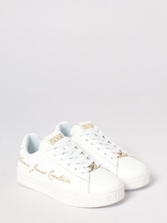 26SS 베르사체 스니커즈 80VA3SKLZPB77 G03 White - VERSACE