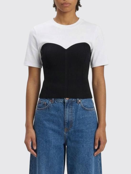 26SS 파트리지아페페 탑 8K0385K081 F2NS White