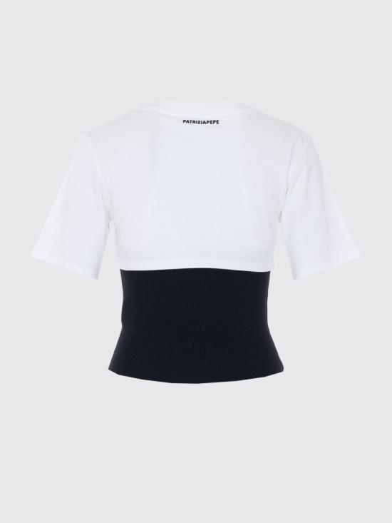 26SS 파트리지아페페 탑 8K0385K081 F2NS White - PATRIZIA PEPE