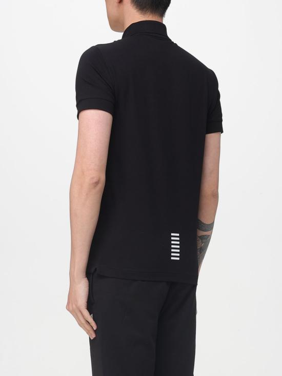 26SS 엠포리오 아르마니 폴로 티셔츠 8NPF14PJVQZ 1200 Black - EMPORIO ARMANI