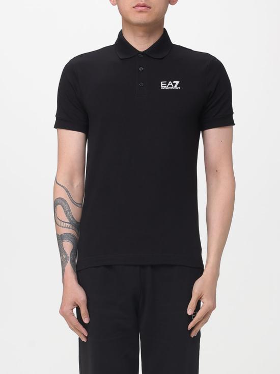 26SS 엠포리오 아르마니 폴로 티셔츠 8NPF14PJVQZ 1200 Black