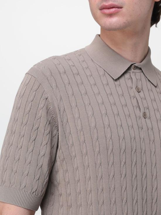 26SS 캉그라 폴로 티셔츠 S6K300026 S6K600188 Brown - KANGRA