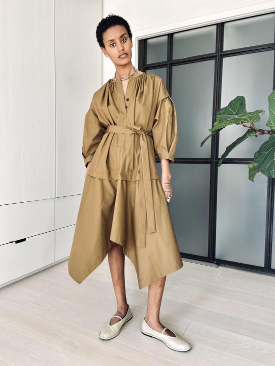  예세이트 롱 원피스 예사엣 니나 드레스 - YESAET