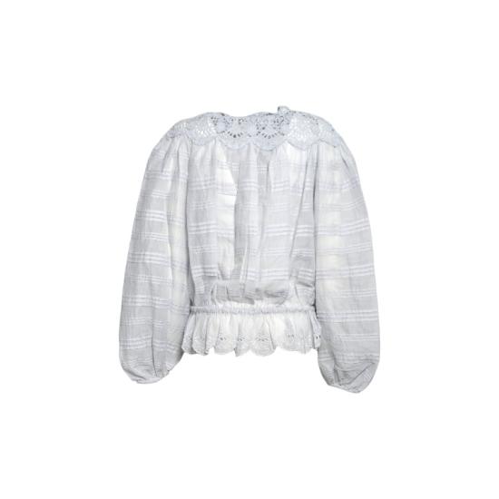 26SS 이자벨마랑에뚜왈 가디건 HT0767FAD1J05E 30LU Azzurro chiaro - ISABEL MARANT ETOILE