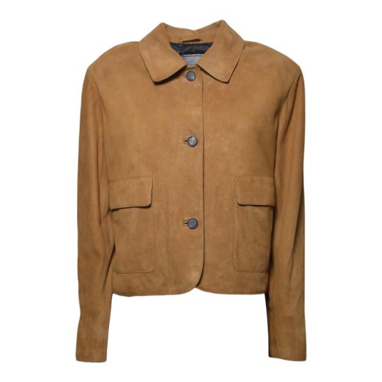 26SS 딸리아토레 가죽 자켓 VALERIEPECHE260126E24251M 650CUOIO Brown