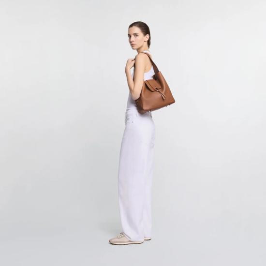 26SS 호간 숄더백 KBW01XS0200TH1S018 Brown - HOGAN