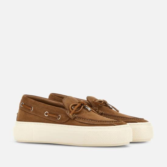 26SS 호간 스니커즈 HXW7050GB30BTMC811 Brown - HOGAN
