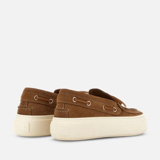 26SS 호간 스니커즈 HXW7050GB30BTMC811 Brown - HOGAN