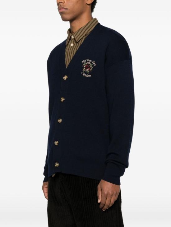 26SS 드롤드무슈 니트웨어 I CA166WO007NY Blue - DROLE DE MONSIEUR