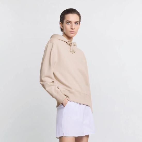 26SS 호간 후드 티셔츠 KQWB5520330ZFUM001 Neutrals - HOGAN