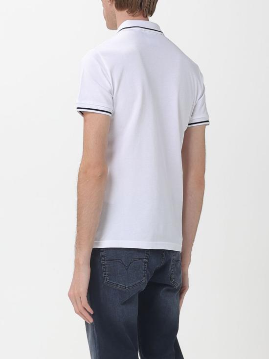 26SS 베르사체 폴로 티셔츠 80GAGT04 CJ01T 003 WHITE DOM - VERSACE