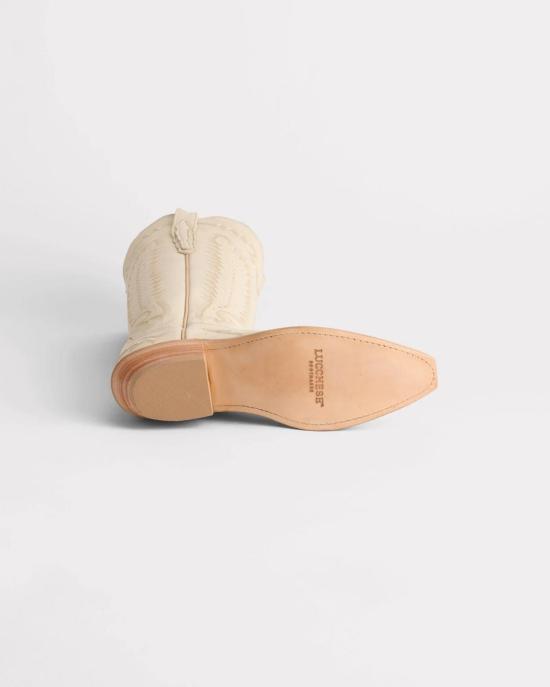  Lucchese 부츠 루체스 프리실라  글리츠 크림 - OTHER BRANDS