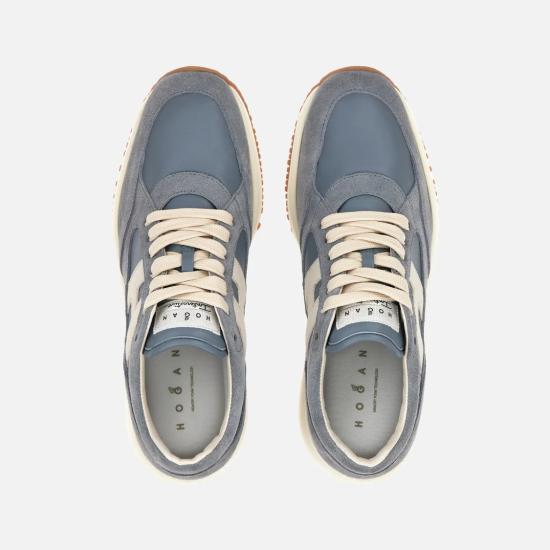 26SS 호간 스니커즈 HXW7130GC60UHC0RVL Blue - HOGAN