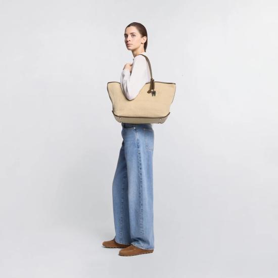 26SS 호간 토트백 KBW01TA4300UW87E03 Neutrals - HOGAN