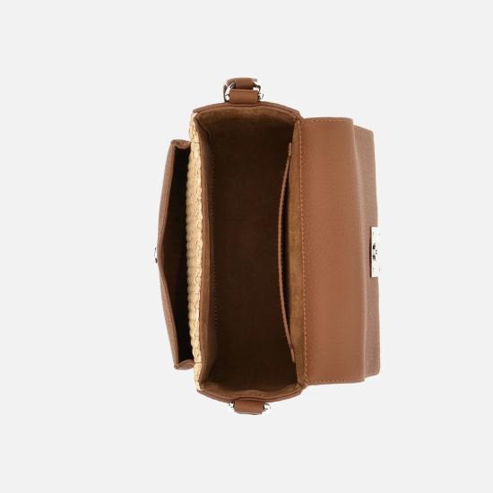 26SS 호간 숄더백 KBW01XI1100V131J26 Brown - HOGAN