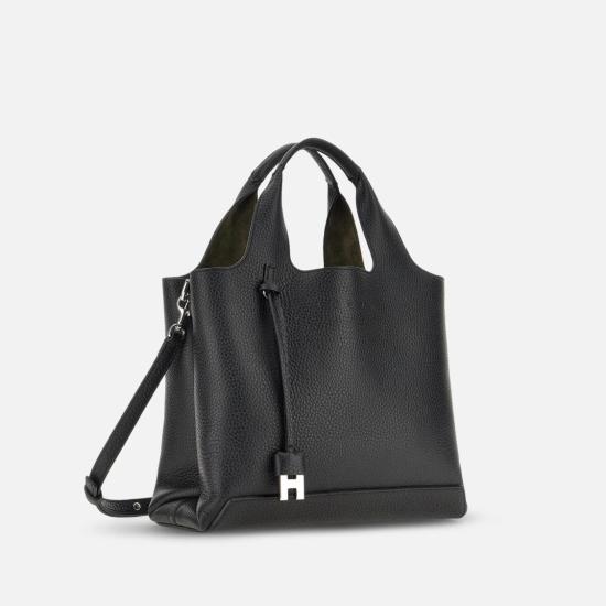 26SS 호간 토트백 KBW01RA0200TH1B999 Black - HOGAN