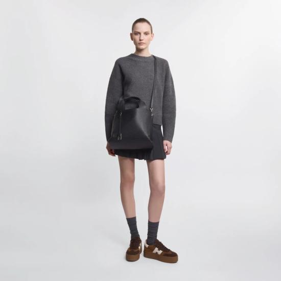 26SS 호간 토트백 KBW01RA0200TH1B999 Black - HOGAN