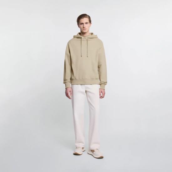 26SS 호간 후드 티셔츠 KQMB5522290ZFUC004 Neutrals - HOGAN