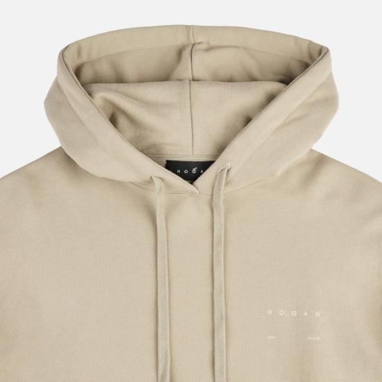 26SS 호간 후드 티셔츠 KQMB5522290ZFUC004 Neutrals - HOGAN