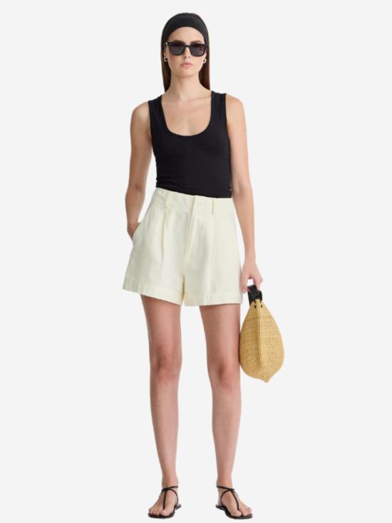  어피스 어파트 숏팬츠 Apiece Apart Short Bari Short Shorts - APIECE APART