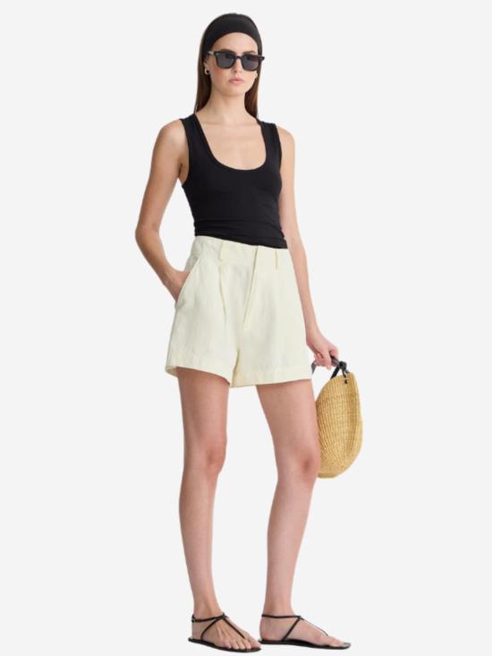  어피스 어파트 숏팬츠 Apiece Apart Short Bari Short Shorts - APIECE APART