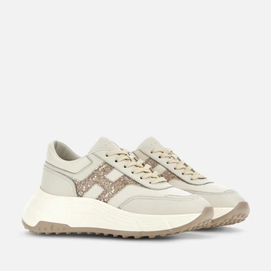 26SS 호간 스니커즈 HXW6690FR30UWW0CAS Neutrals - HOGAN