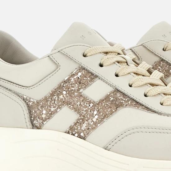 26SS 호간 스니커즈 HXW6690FR30UWW0CAS Neutrals - HOGAN