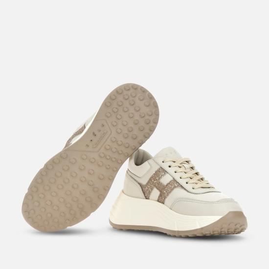 26SS 호간 스니커즈 HXW6690FR30UWW0CAS Neutrals - HOGAN