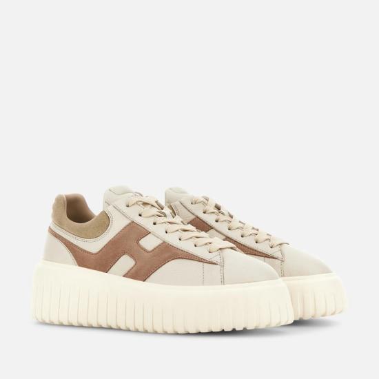 26SS 호간 스니커즈 HXW6450FE91UXI0FE4 Neutrals - HOGAN