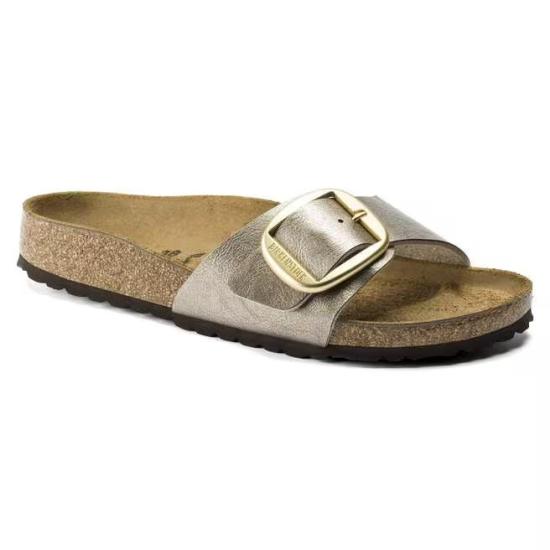 26SS 버켄스탁 샌들 MADRID BIG BUCKLE 1016237 GRACEFUL TAUPE Graceful taupe - BIRKENSTOCK