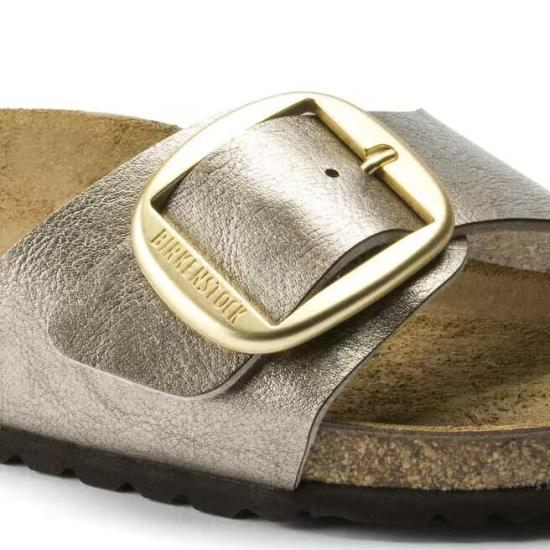 26SS 버켄스탁 샌들 MADRID BIG BUCKLE 1016237 GRACEFUL TAUPE Graceful taupe - BIRKENSTOCK