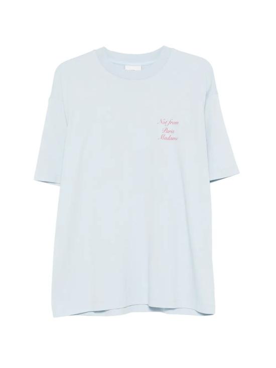 26SS 드롤드무슈 반팔 티셔츠 K TS209 CO002 LBE Blue