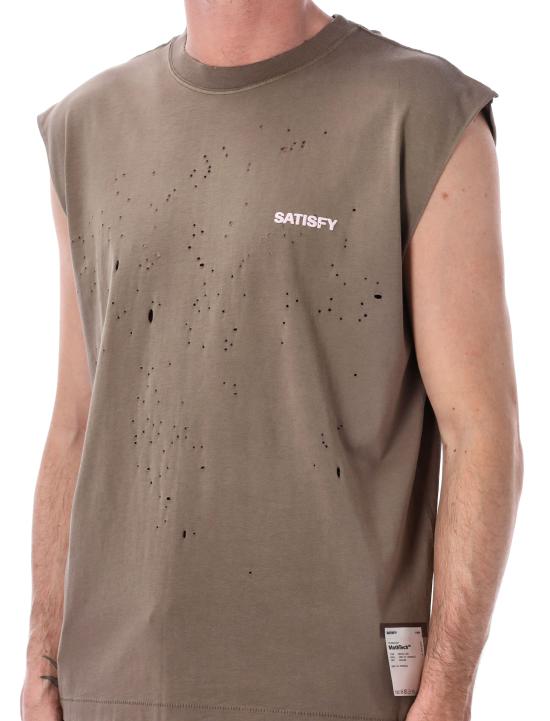 26SS 새티스파이 반팔 티셔츠 11005 91E02 Sun bleached falcon - SATISFY