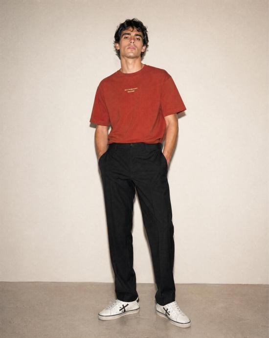 26SS 드롤드무슈 반팔 티셔츠 K TS202 CO002 DRD Dark red - DROLE DE MONSIEUR