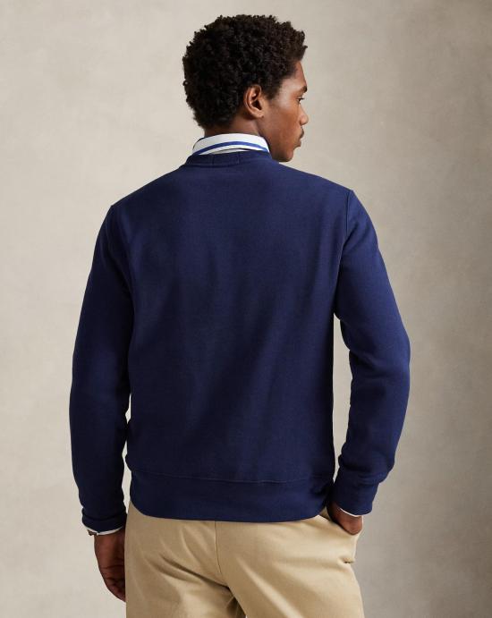 26SS 폴로 랄프로렌 긴팔 티셔츠 710B14625001 NEWPORT NAVY SOCIETY BEAR Blue - POLO RALPH LAUREN