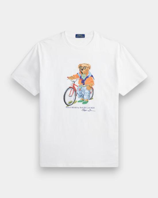 26SS 폴로 랄프로렌 셔츠 710B16612002 WHITE SUMMER BEAR White