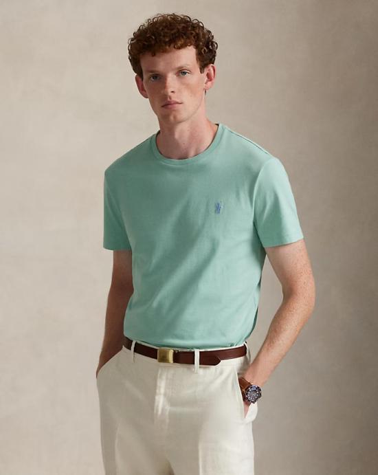26SS 폴로 랄프로렌 포니로고 자수 반팔 티셔츠 710671438507 CELADON C7109 Green - POLO RALPH LAUREN