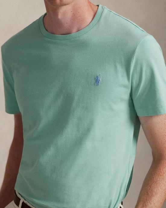 26SS 폴로 랄프로렌 포니로고 자수 반팔 티셔츠 710671438507 CELADON C7109 Green - POLO RALPH LAUREN