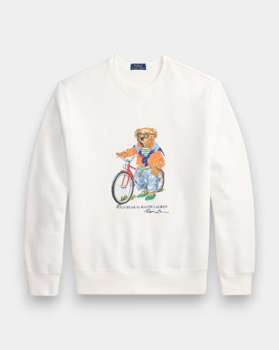 26SS 폴로 랄프로렌 긴팔 티셔츠 710B14616001 WHITE SUMMER BEAR White