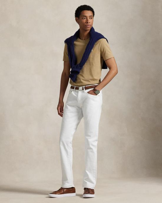 26SS 폴로 랄프로렌 포니로고 자수 반팔 티셔츠 710671438329 CAFE TAN C8176 Tostado - POLO RALPH LAUREN