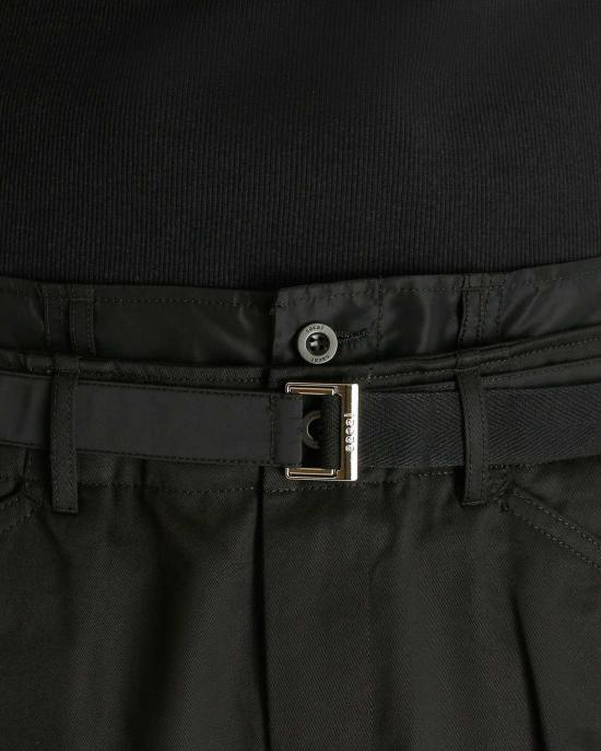  사카이 팬츠 코튼 치노 나일론 트윌 - SACAI