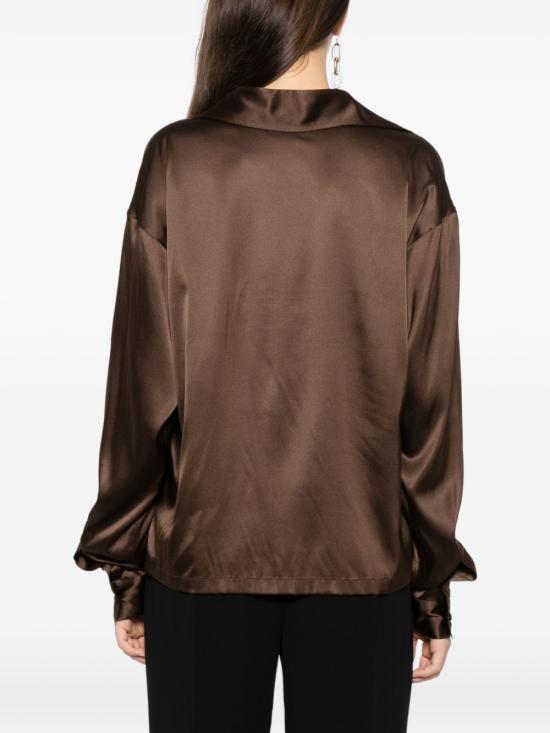 26SS 톰포드 블라우스 TS2144FAX881 ECD Brown - TOMFORD