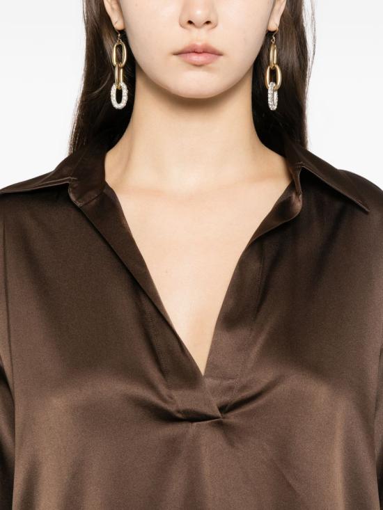 26SS 톰포드 블라우스 TS2144FAX881 ECD Brown - TOMFORD