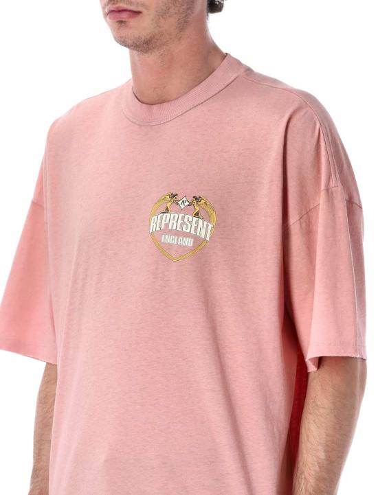  리프레젠트 탑 엔젤 보더 티셔츠 쿼츠를 표현하세요 - REPRESENT