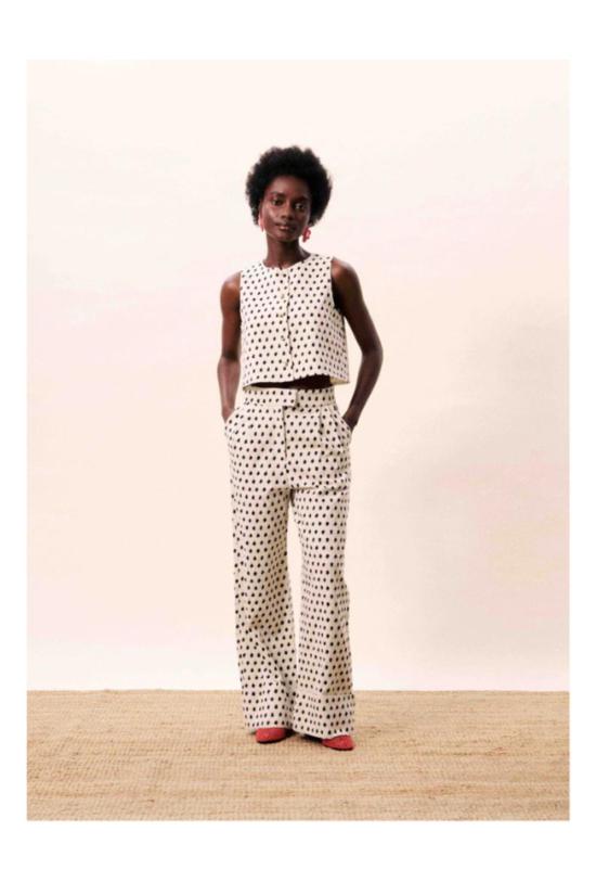  FRNCH 스트레이트 팬츠 프랑스 이졸데 팬츠