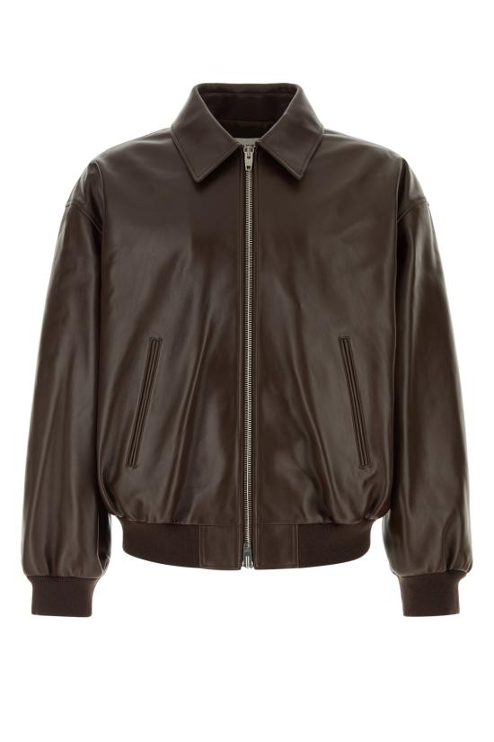 26SS 셀린느 카프스킨 테디 자켓 RV14D599E 19CO Chocolate