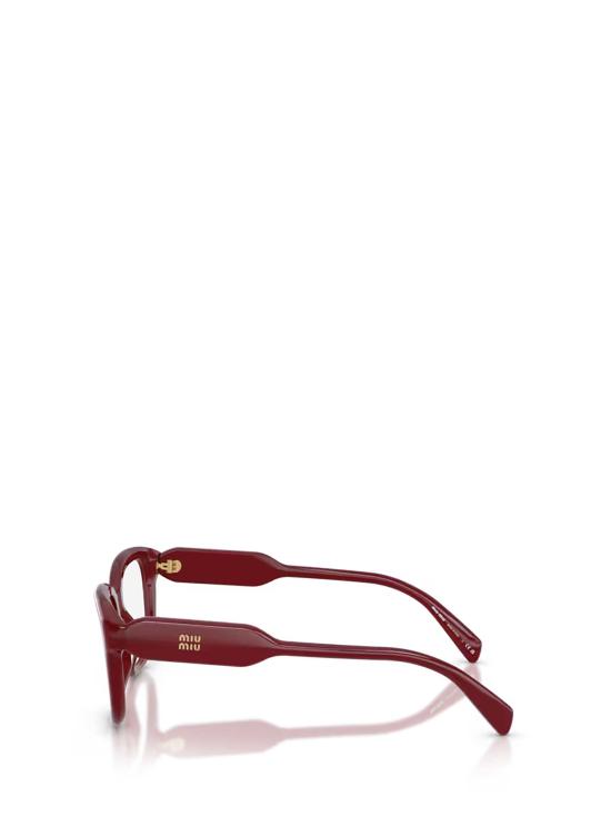 26FW 미우미우 안경 MU 02ZV 21I1O1 OPAL RED - MIU MIU