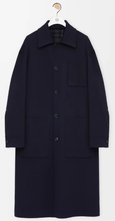 26SS 로에베 코트 H526Y01WDO 4936 NAVYGREY